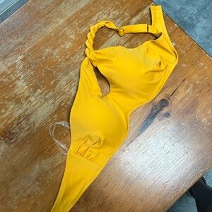 Yellow Bikini top Swimsuit